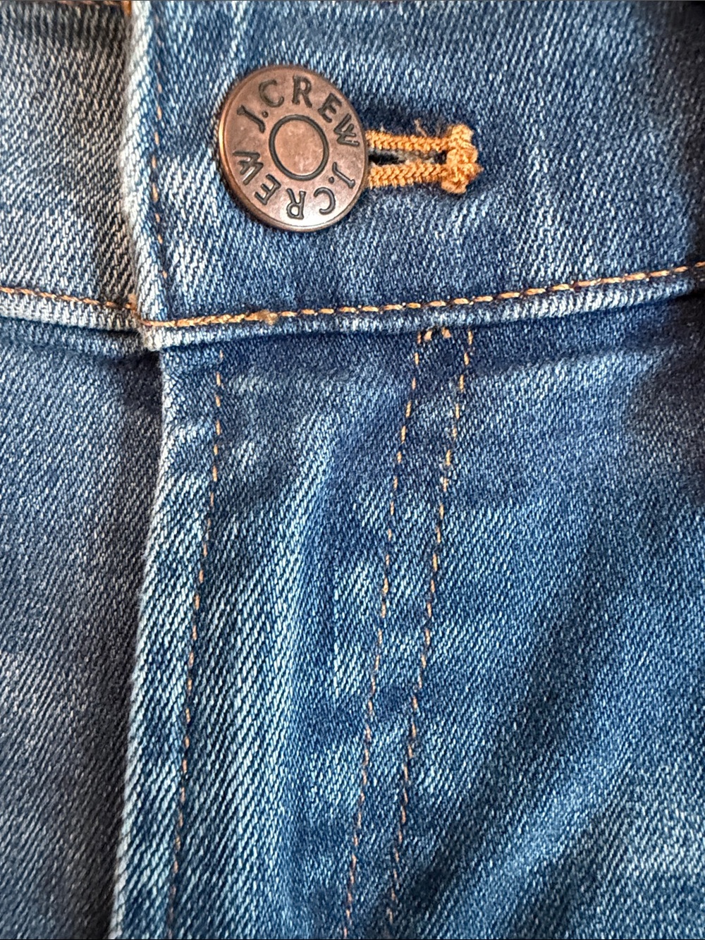 J. Crew Women Blue Wash Jeans.30/28. Stretch style. - Picture 4 of 5